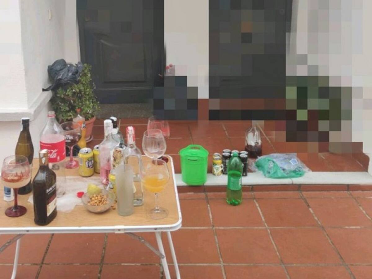 Una detenida en Los Barrios por organizar un "botellón" en una urbanización