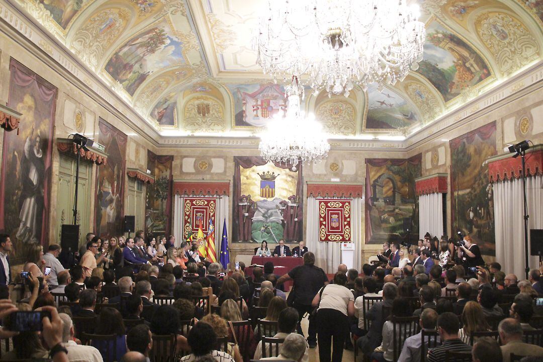 Salón de plenos Diputación de Castellón.