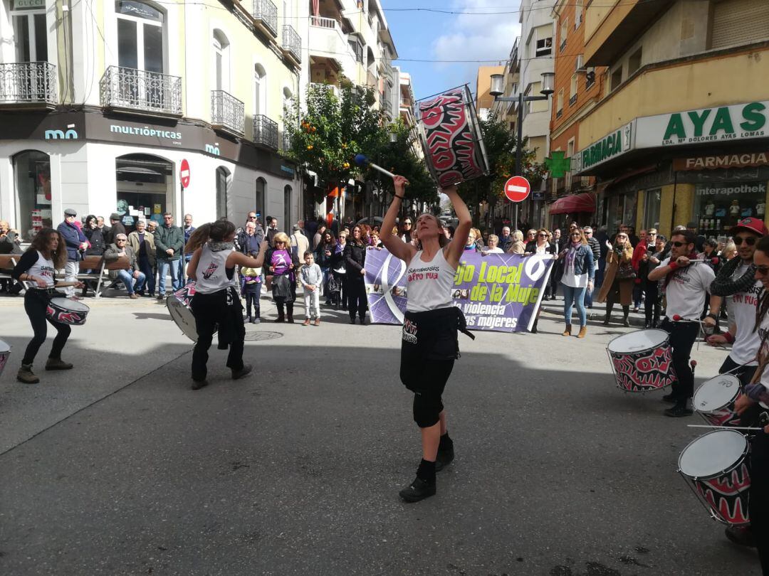 Manifestación con motivo del 8M.