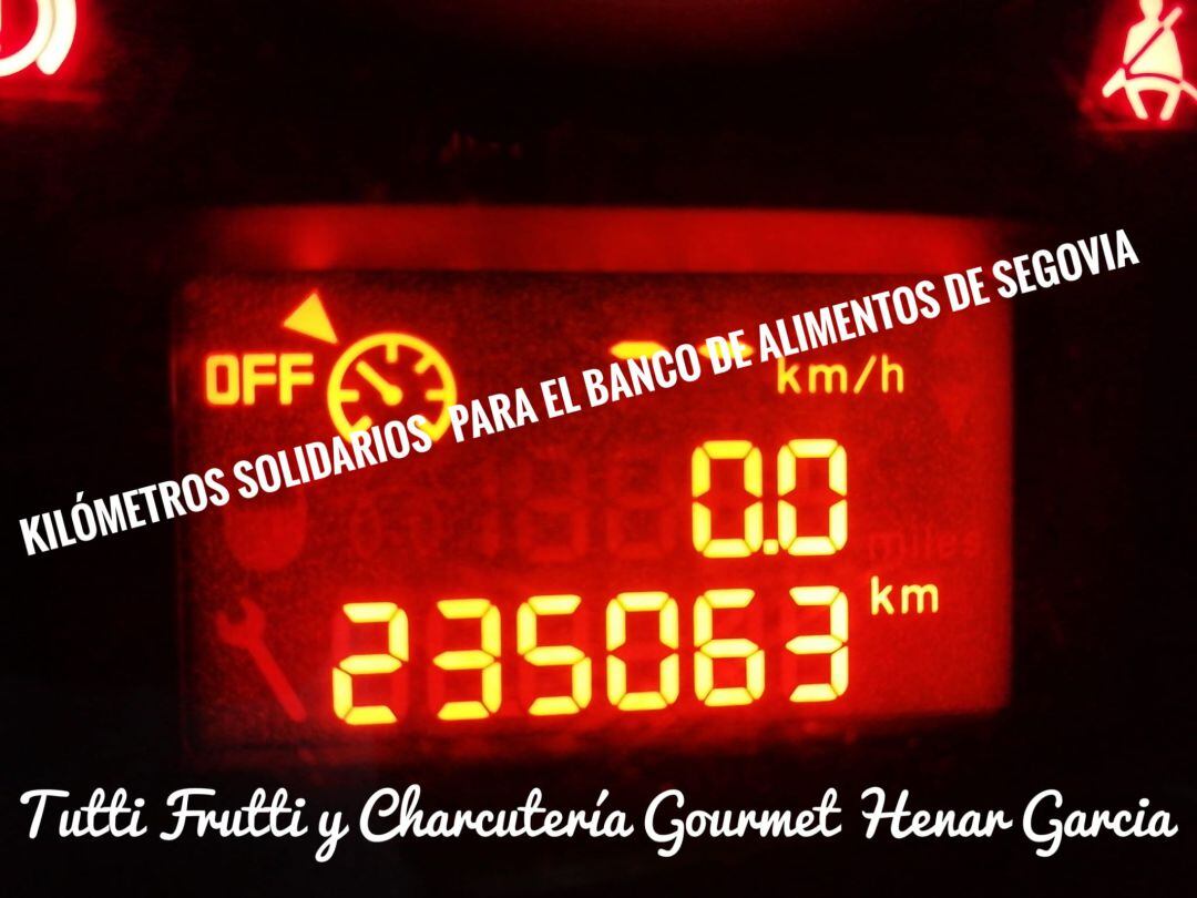 Alimentos a cambio de kilómetros