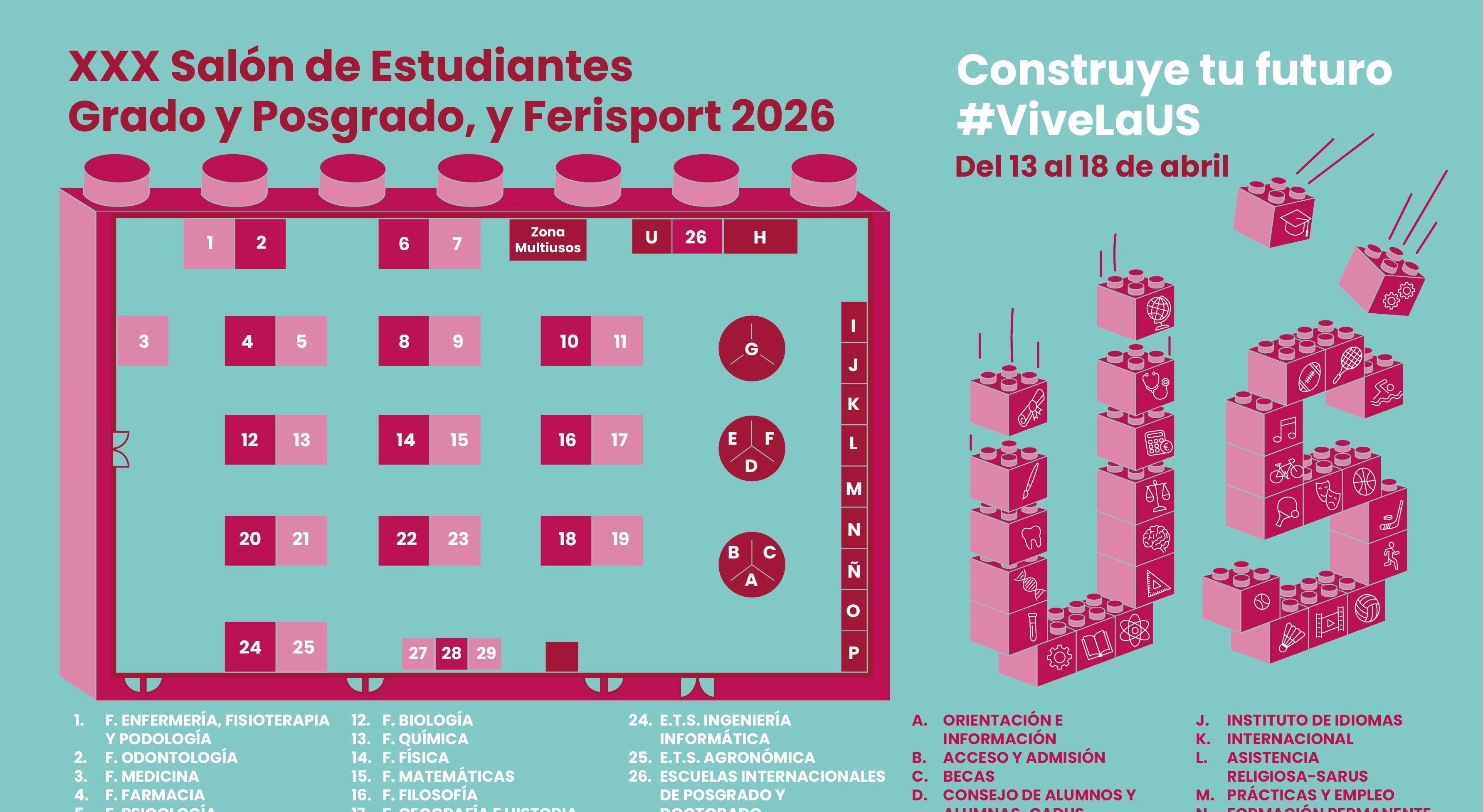 Cartel de la XXX Edición del Salón de Estudiantes y Ferisport 2026