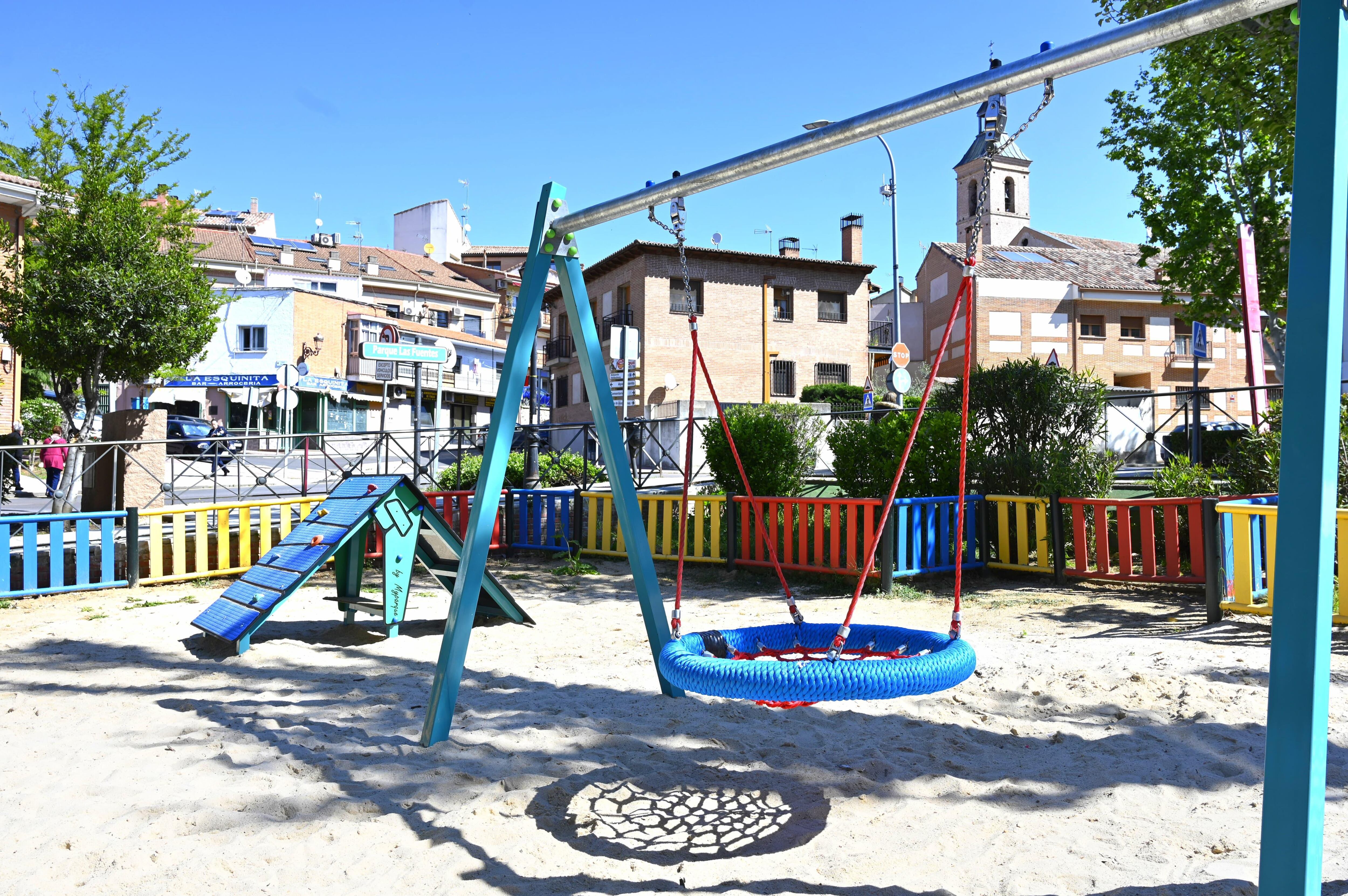 Juegos inclusivos en el Parque de Las Fuentes