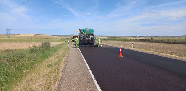 Transportes licita por 16,2 millones de euros un contrato para conservar 154 km de carreteras en la provincia de Palencia