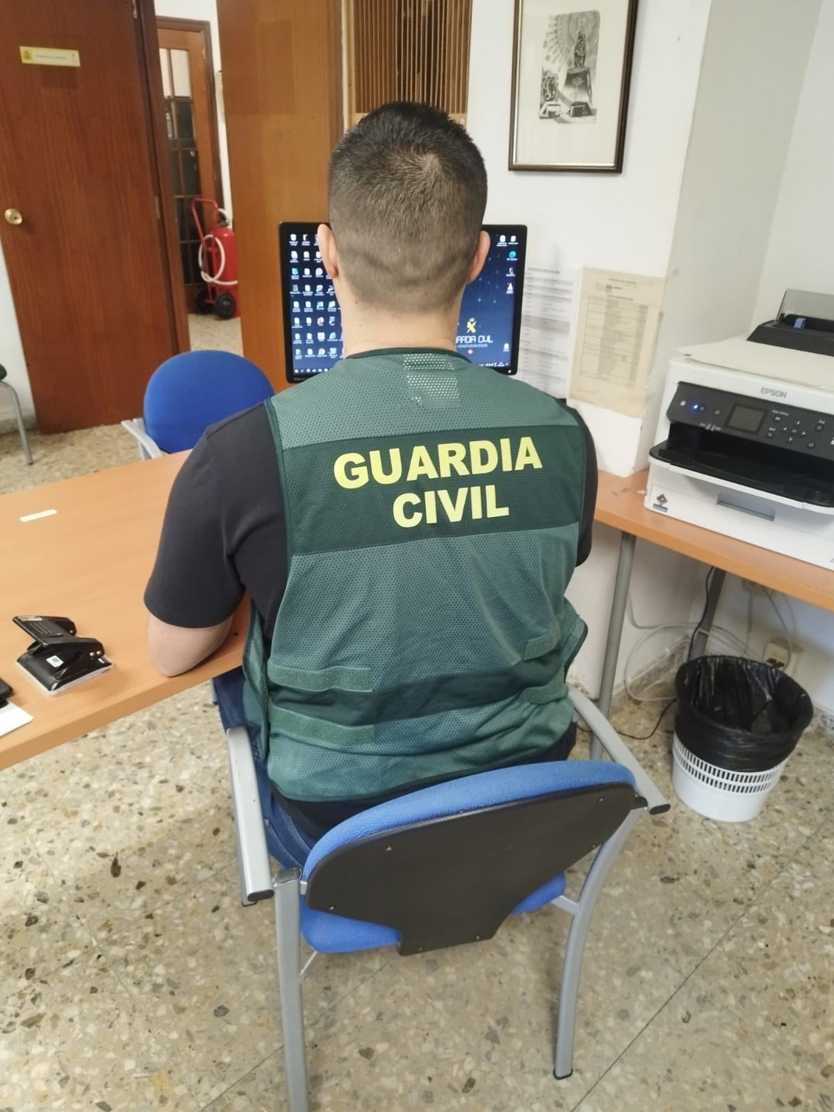 La Guardia Civil detiene a un grupo dedicado al robo de almendras en Albalate de Cinca  
