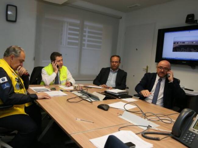 García-Page, en la sala de control del 112 CLM