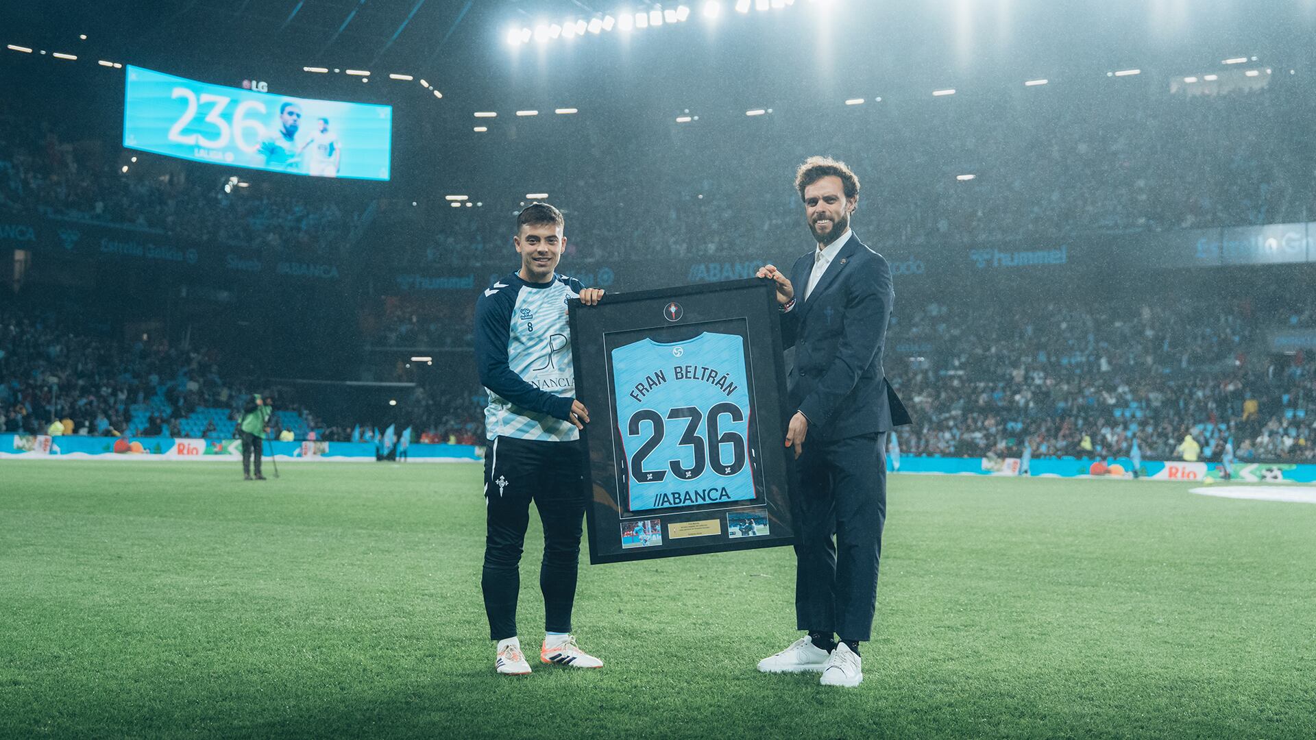 Fran Beltrán, alcanza los 236 partidos con el Celta