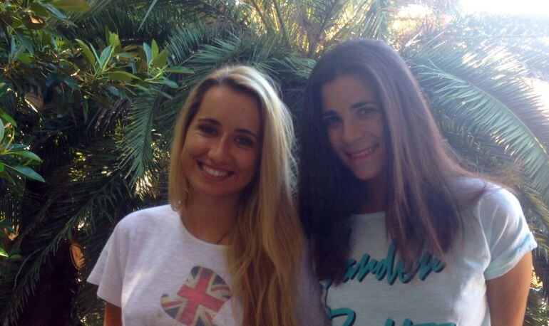 Claudia Bayod y María Alonso, dos estudiantes españolas residentes en Australia.