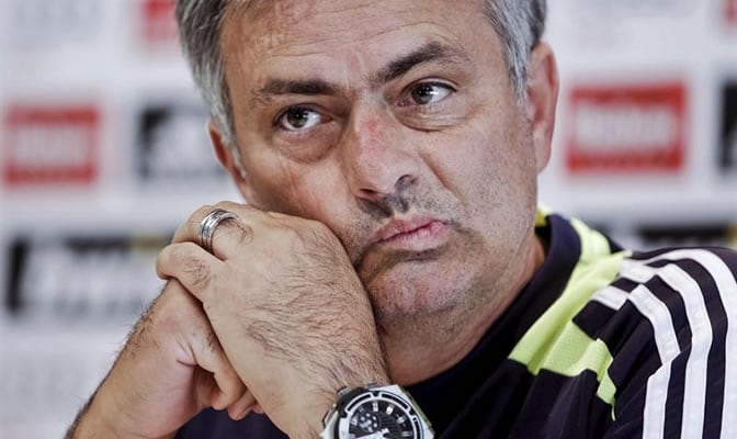 Mourinho comparece ante los medios