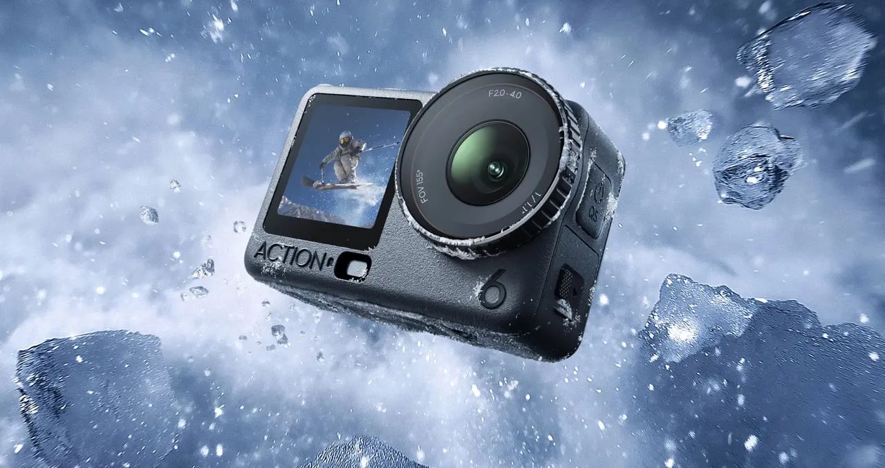 Así es la DJI Osmo Action 6.