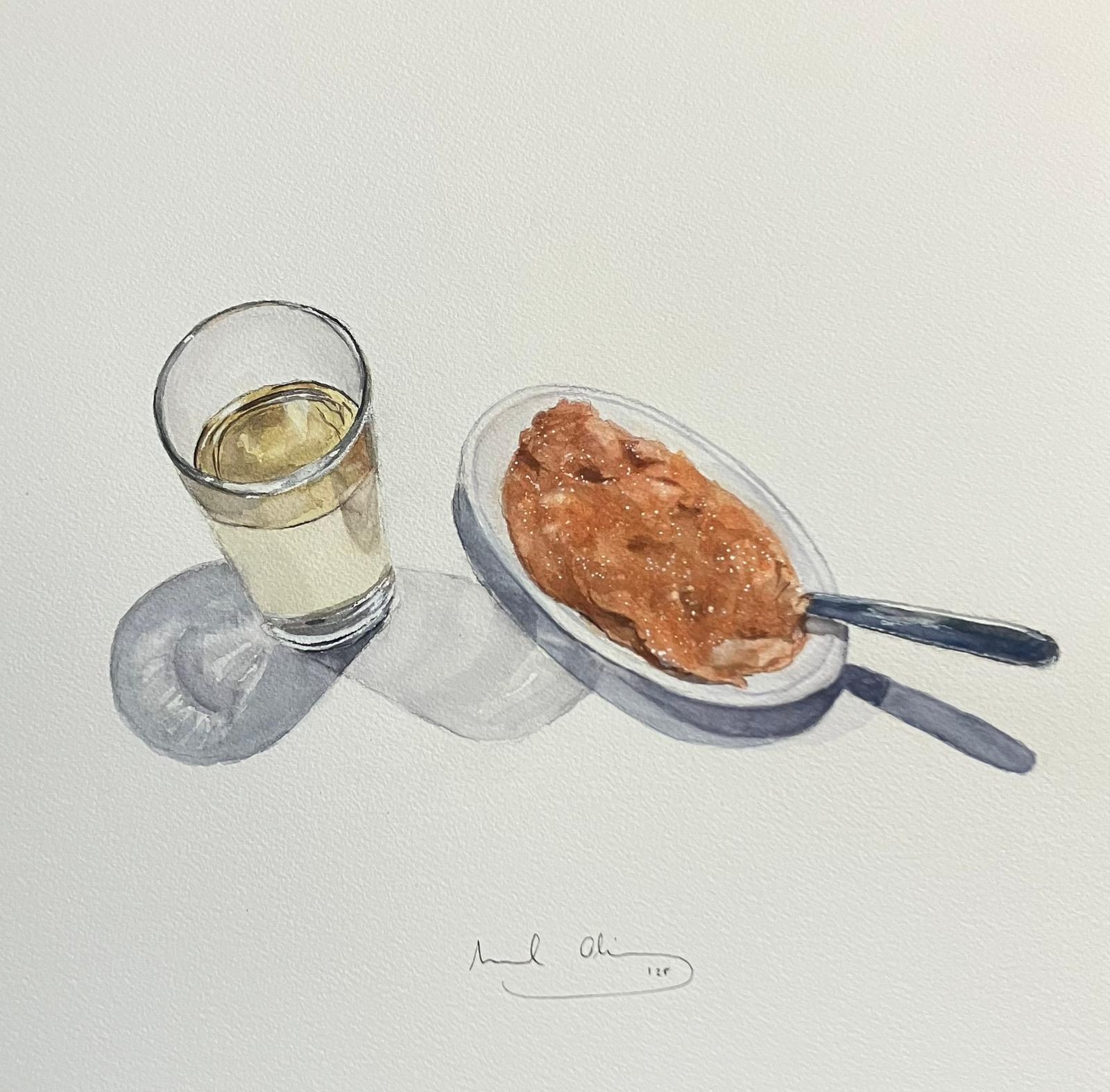 Acuarela de Manuel Olivas