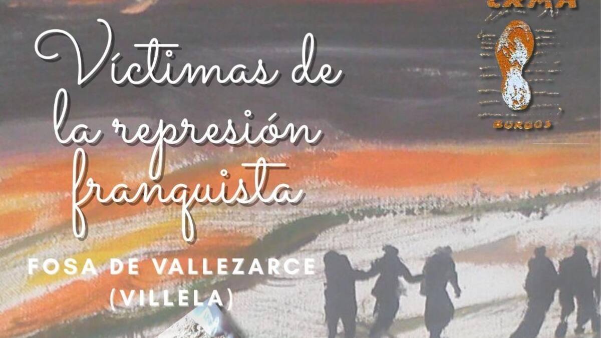 Homenaje a 3 palentinos víctimas de la represión franquista exhumadas en Villela (Burgos)