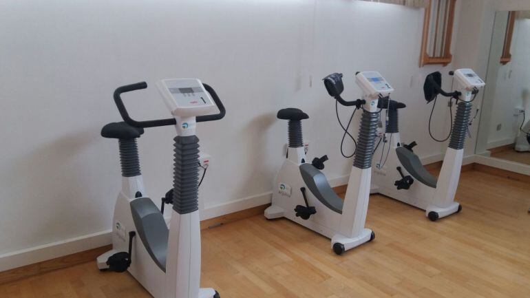 Imagen de la nueva sala de rehabilitación cardíaca del Hospital de Jerez