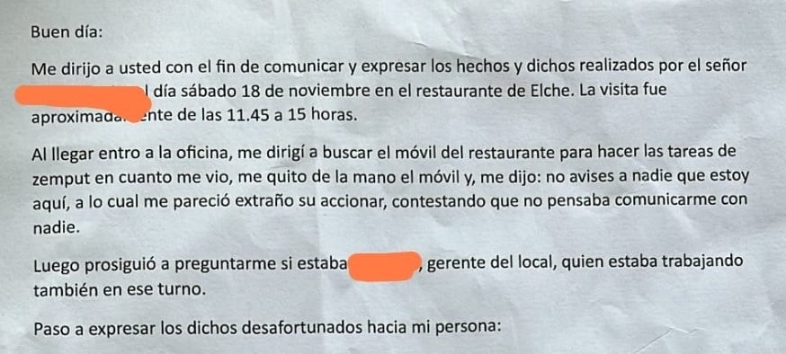 Una trabajadora envía una queja por el trato abusivo del gerente de su área y la empresa reacciona de la peor manera