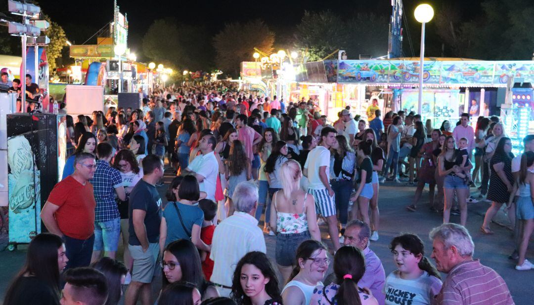 Imagen de archivo de las ferias de Manzanares, durante el pasado mes de julio de 2019 