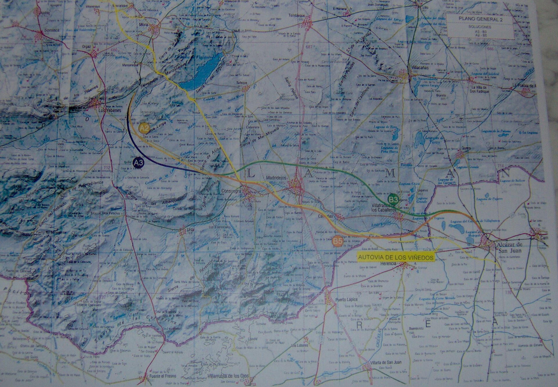 Planos contemplados en el proyecto