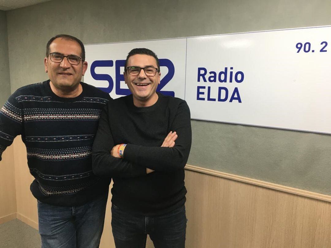 David Guardiola y Pedro García en Radio Elda Cadena SER