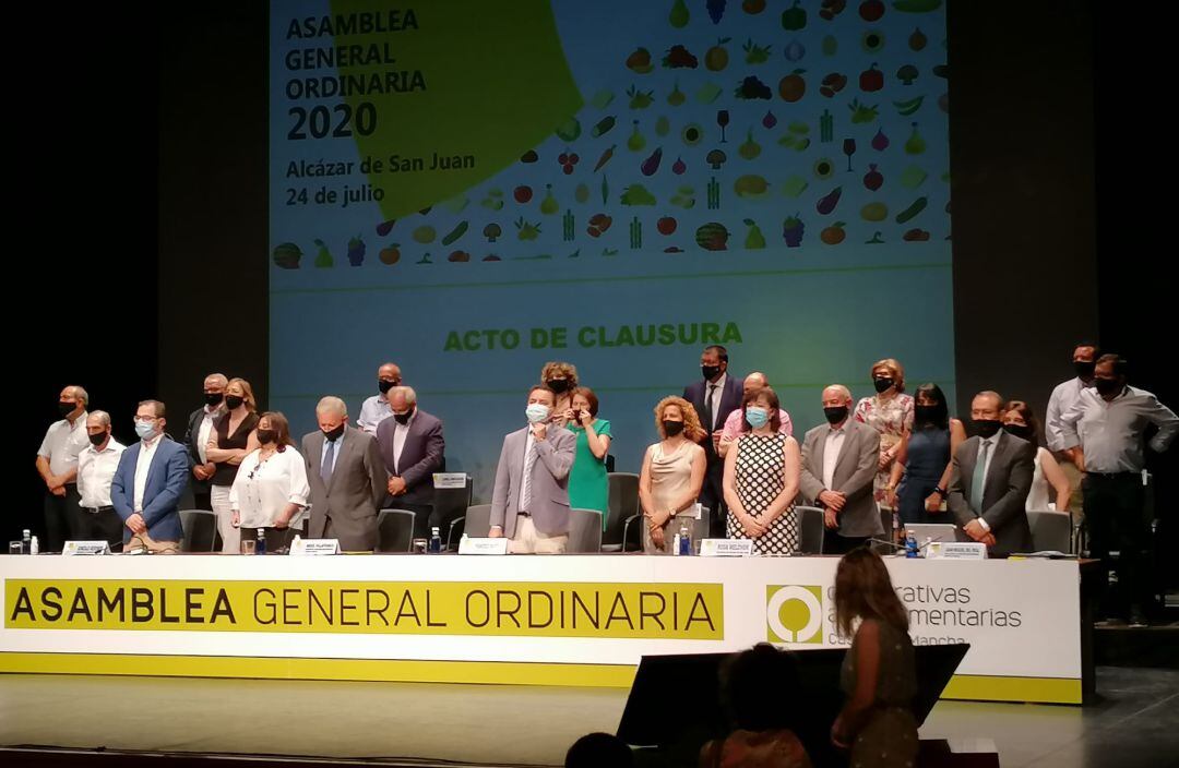 El acto de clausura de la Asamblea General ha servido para presentar el renovado Consejo Rector