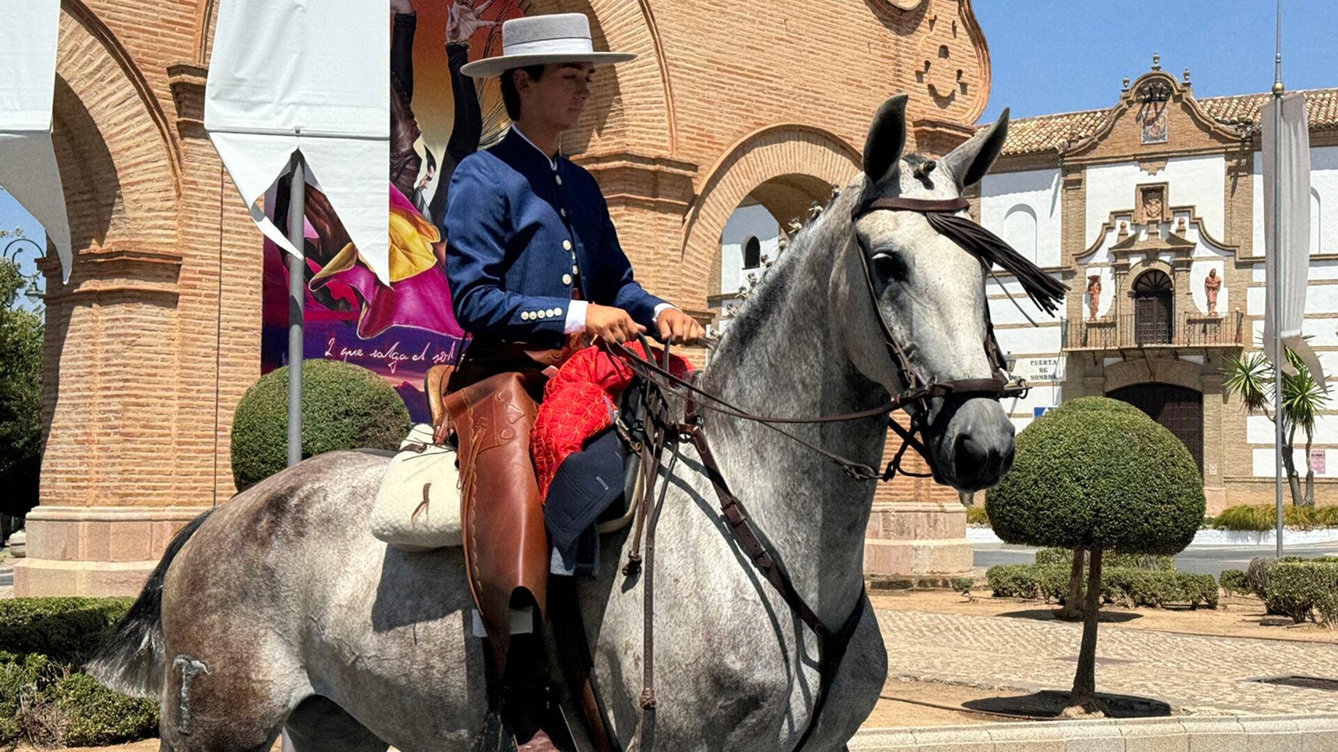 Caballista en la Feria de Antequera