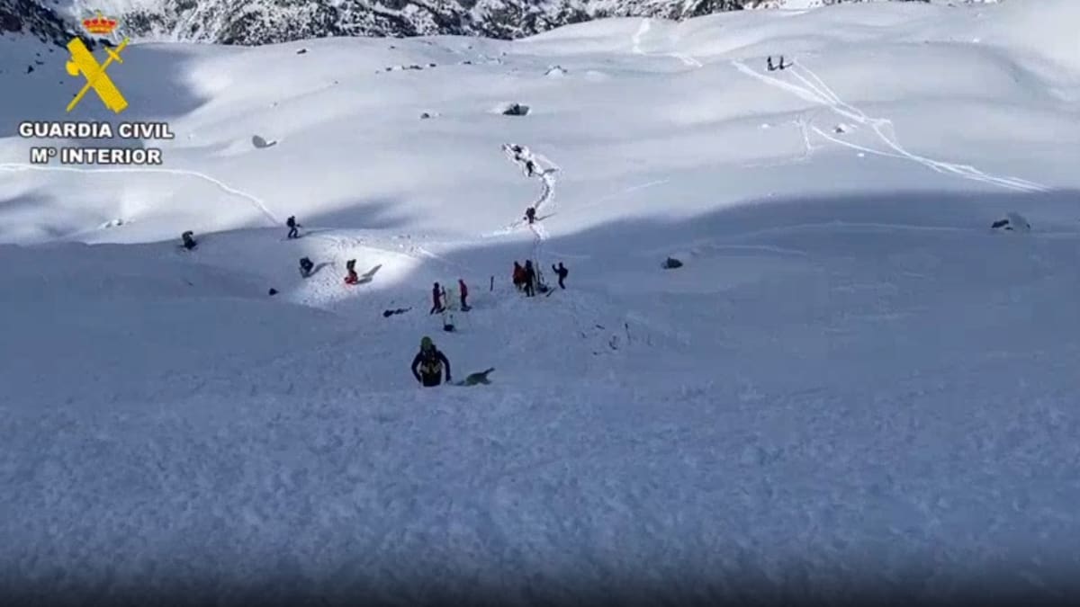 Nuevo alud en el Pirineo que ha afectado a cuatro personas que han resultado ilesas