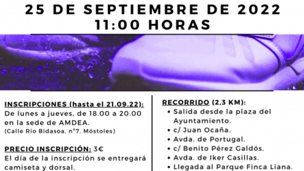 II Marcha solidaria en Móstoles por la espondiloartritis