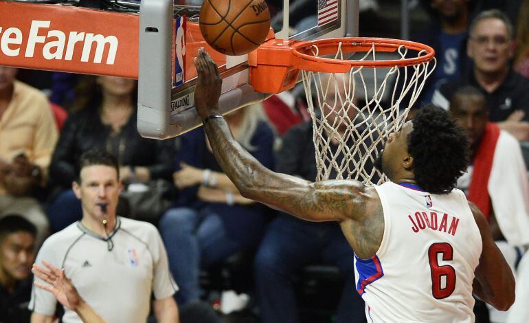 El jugador de Los Angeles Clippers DeAndre Jordan.