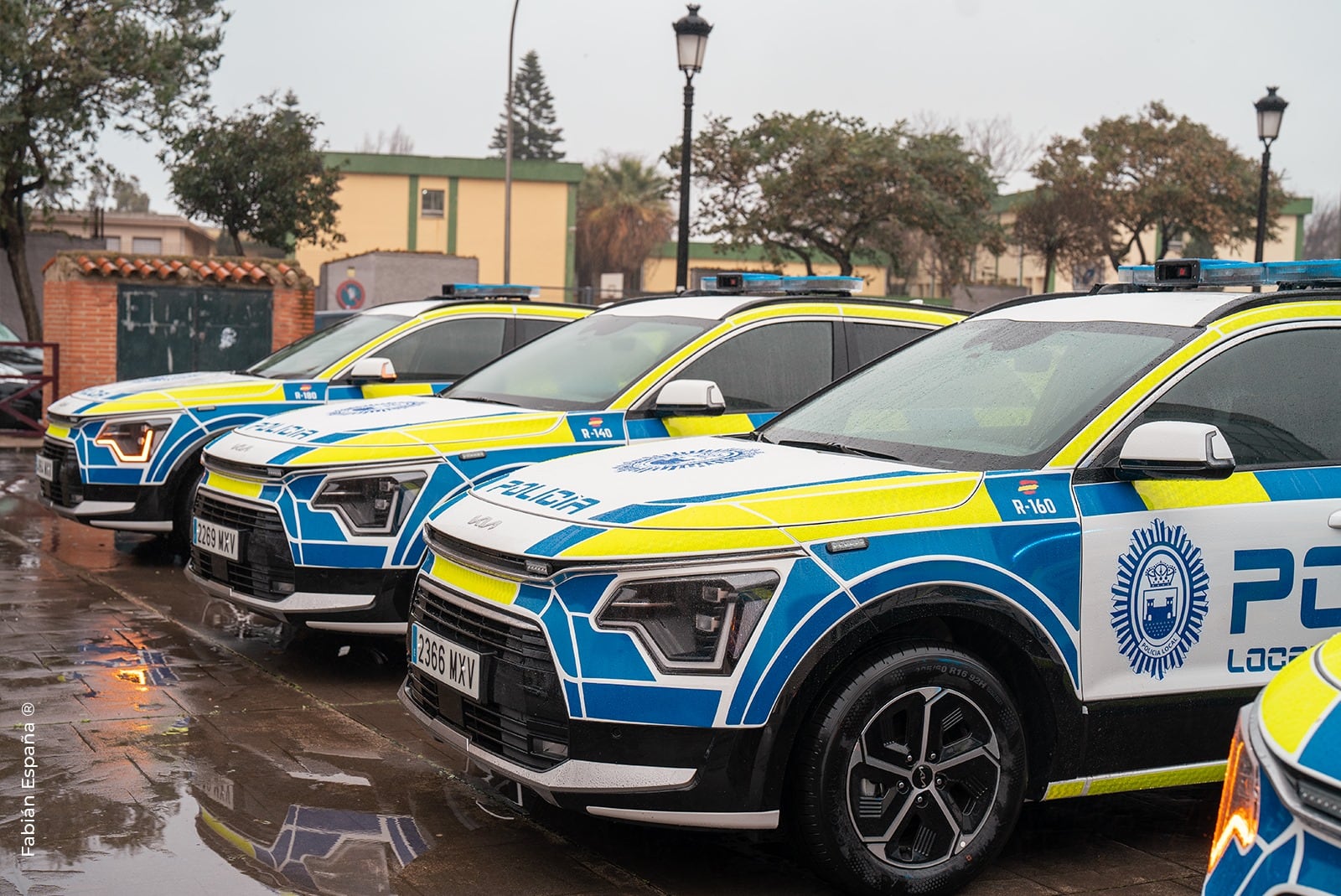 Coches de policía.