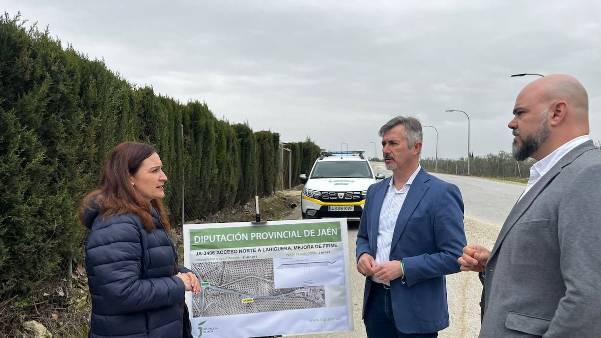 Diputación invertirá más de 2,4 millones de euros en la mejora de las comunicaciones con el municipio de Lahiguera