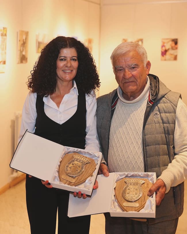 Miguel con Ana López Artillo "fue todo un referente para mí"