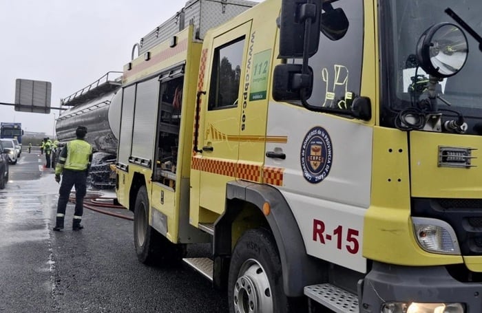 Un momento del suceso