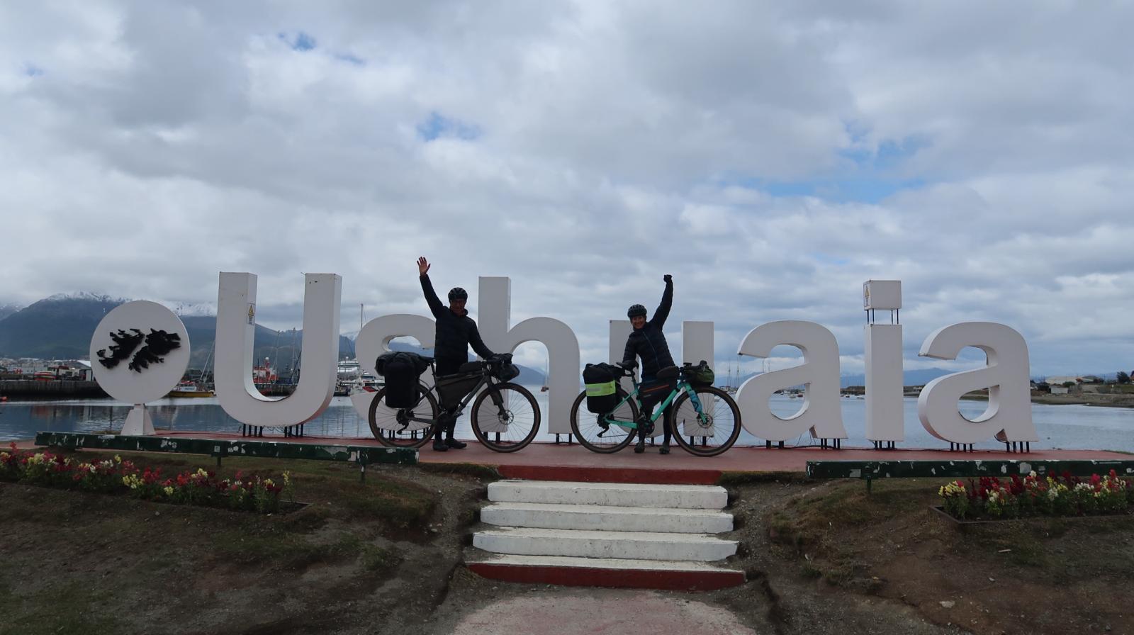 Pedro Pérez y Elena Bravo, en Ushuaia