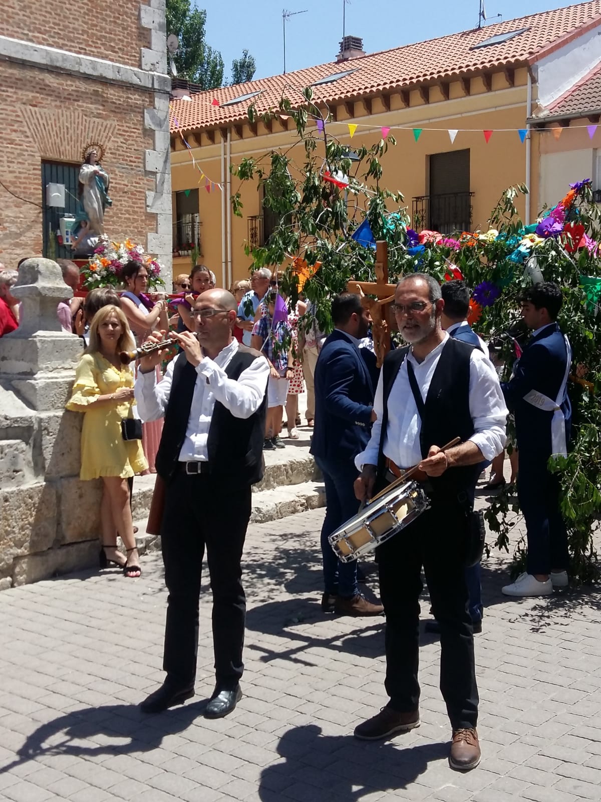 Rafa y Fernando de procesión