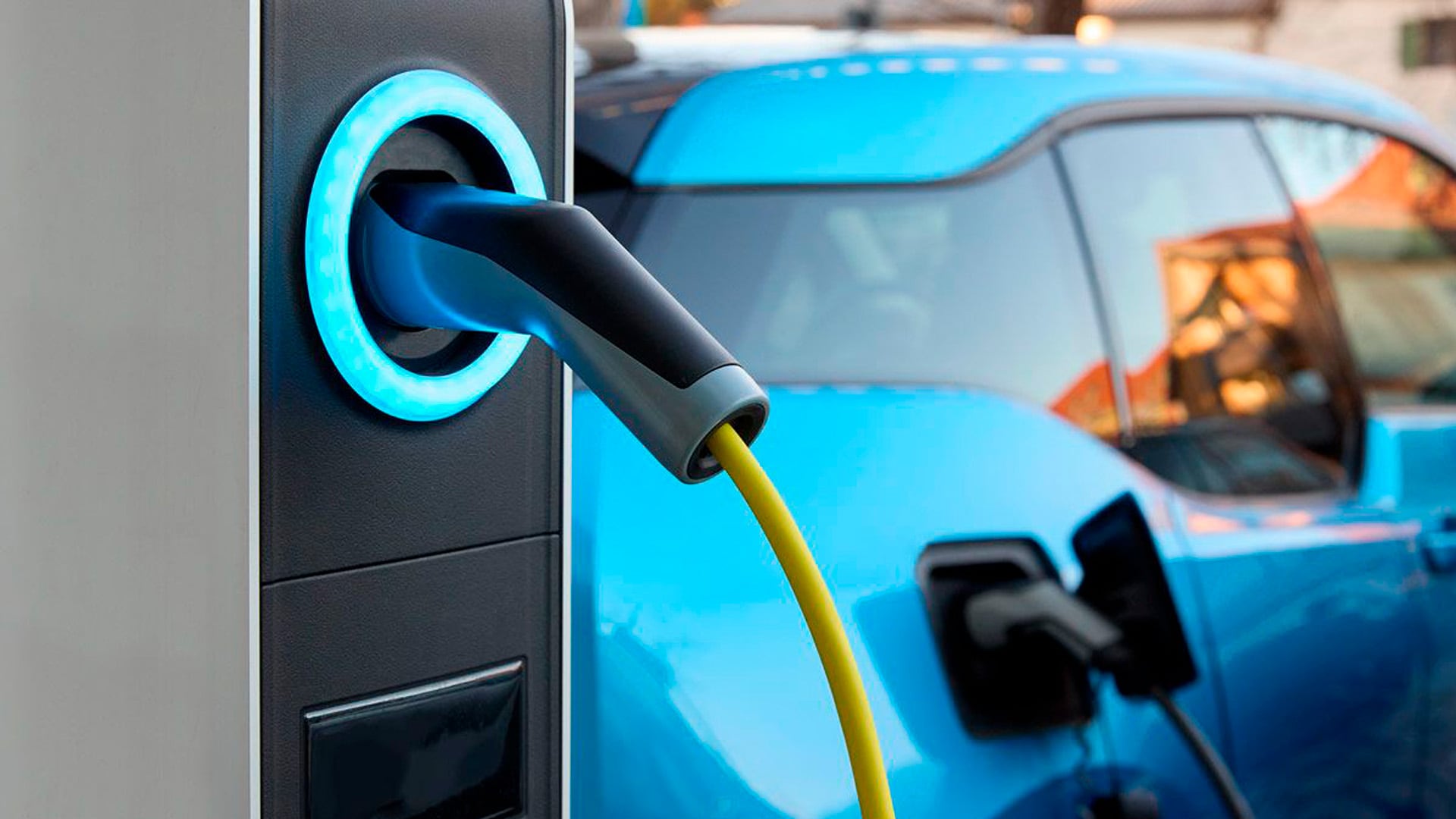 Punto de recarga de vehículo eléctrico