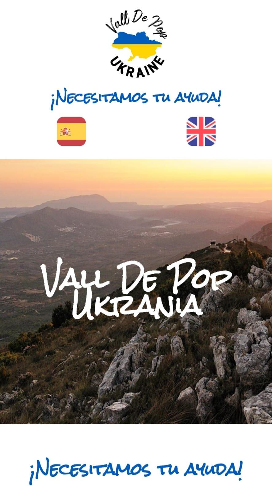 La Vall de Pop con Ucrania