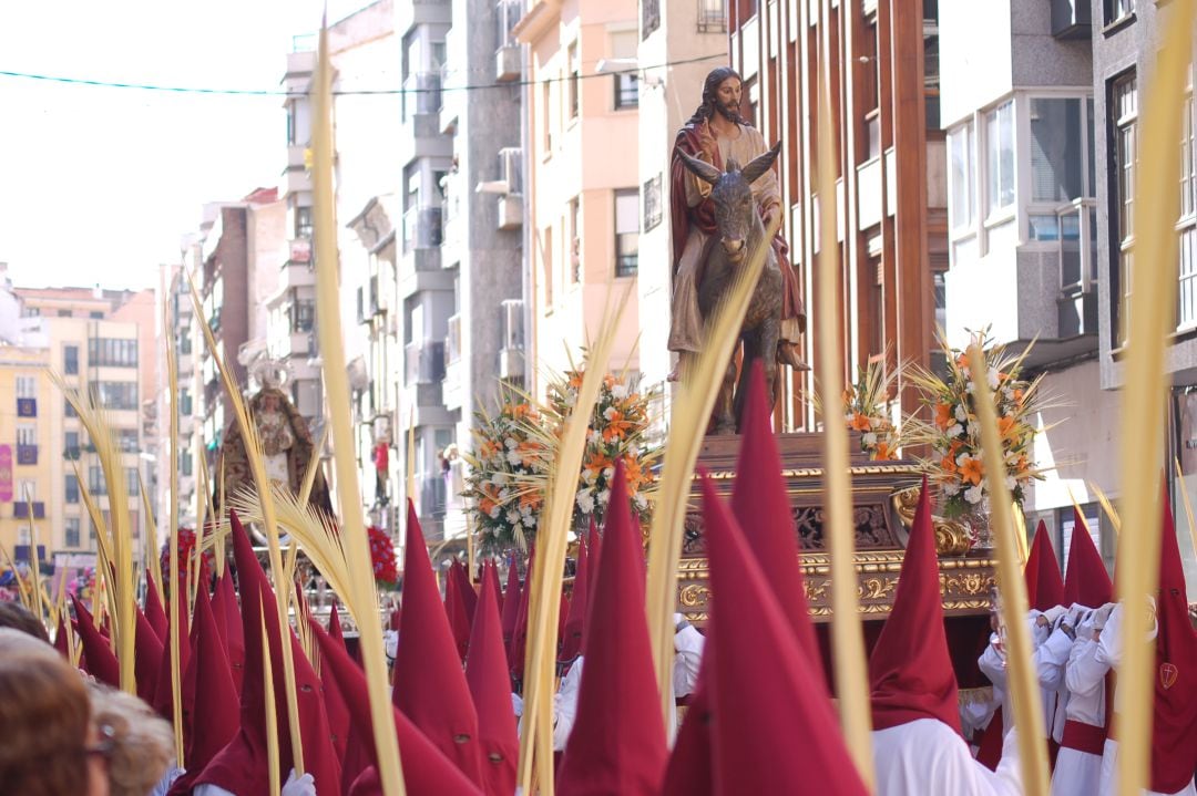 La procesión del Domingo de Ramos, en una imagen de archivo