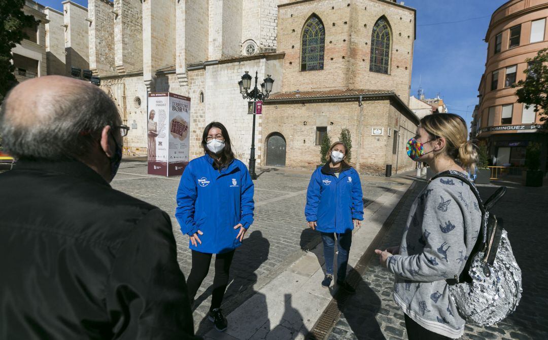 Informadores del Ayuntamiento de Gandia
