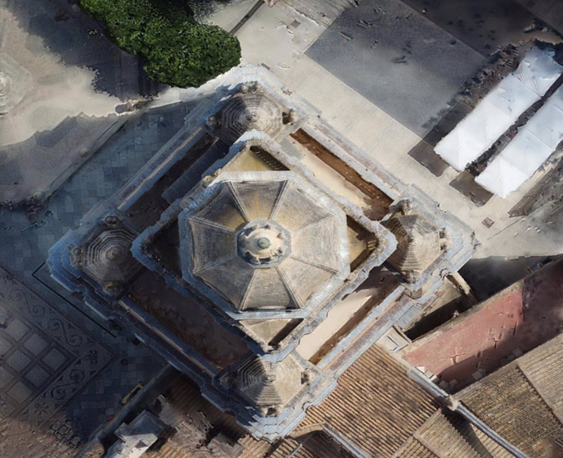 24/02/2023 Imagen cenital de la catedral, producto del levantamiento fotogramétrico realizado con dron.
ESPAÑA EUROPA MURCIA SOCIEDAD
UPCT
