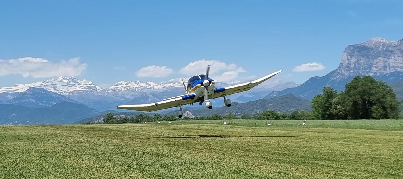 El aeródromo recibió en 2023 un total de 927 aeronaves, un 30% más con respecto al año anterior: Foto: Girolibre