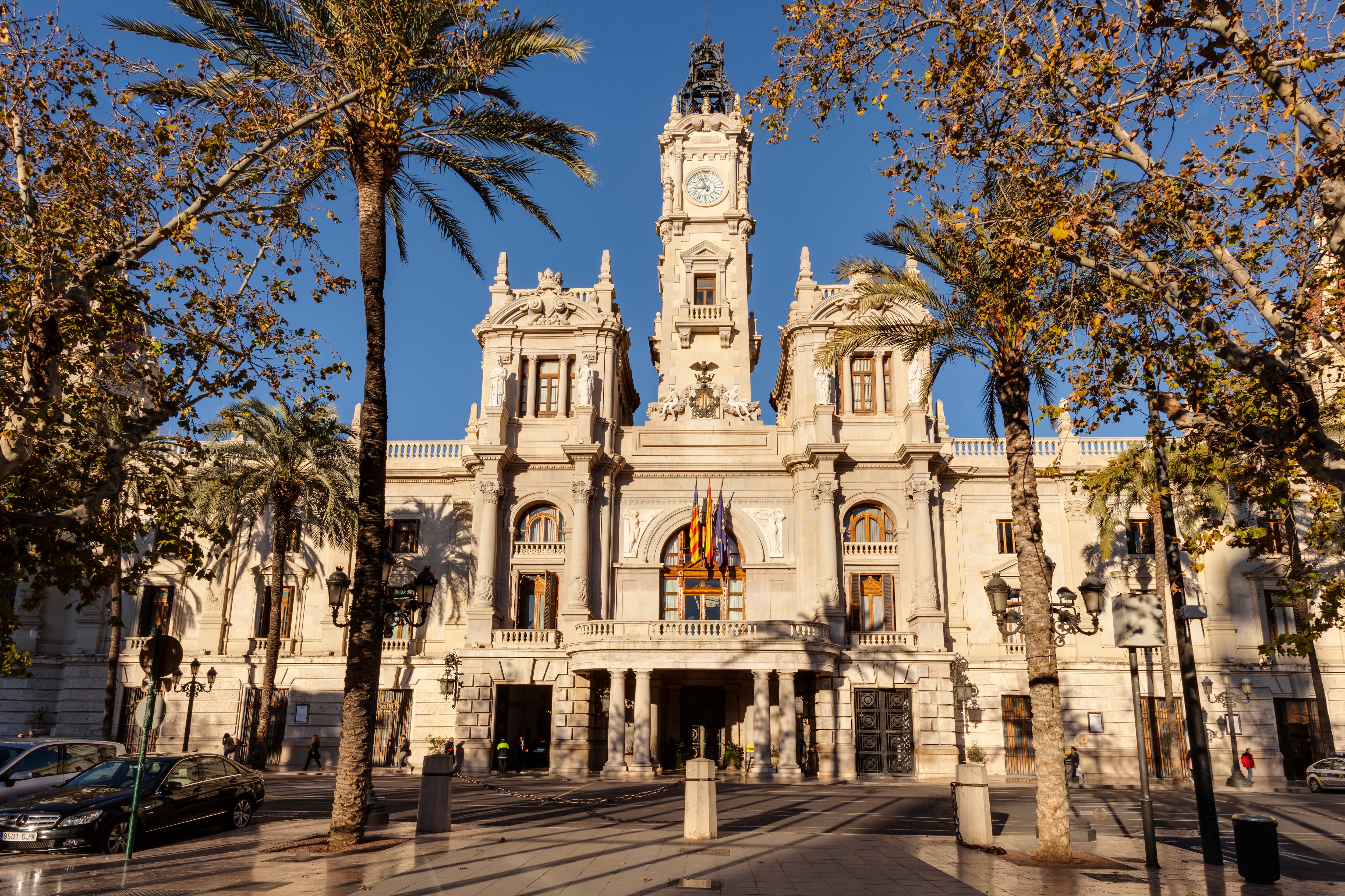 Plaza del Ayuntamiento de València en una imagen de archivo.