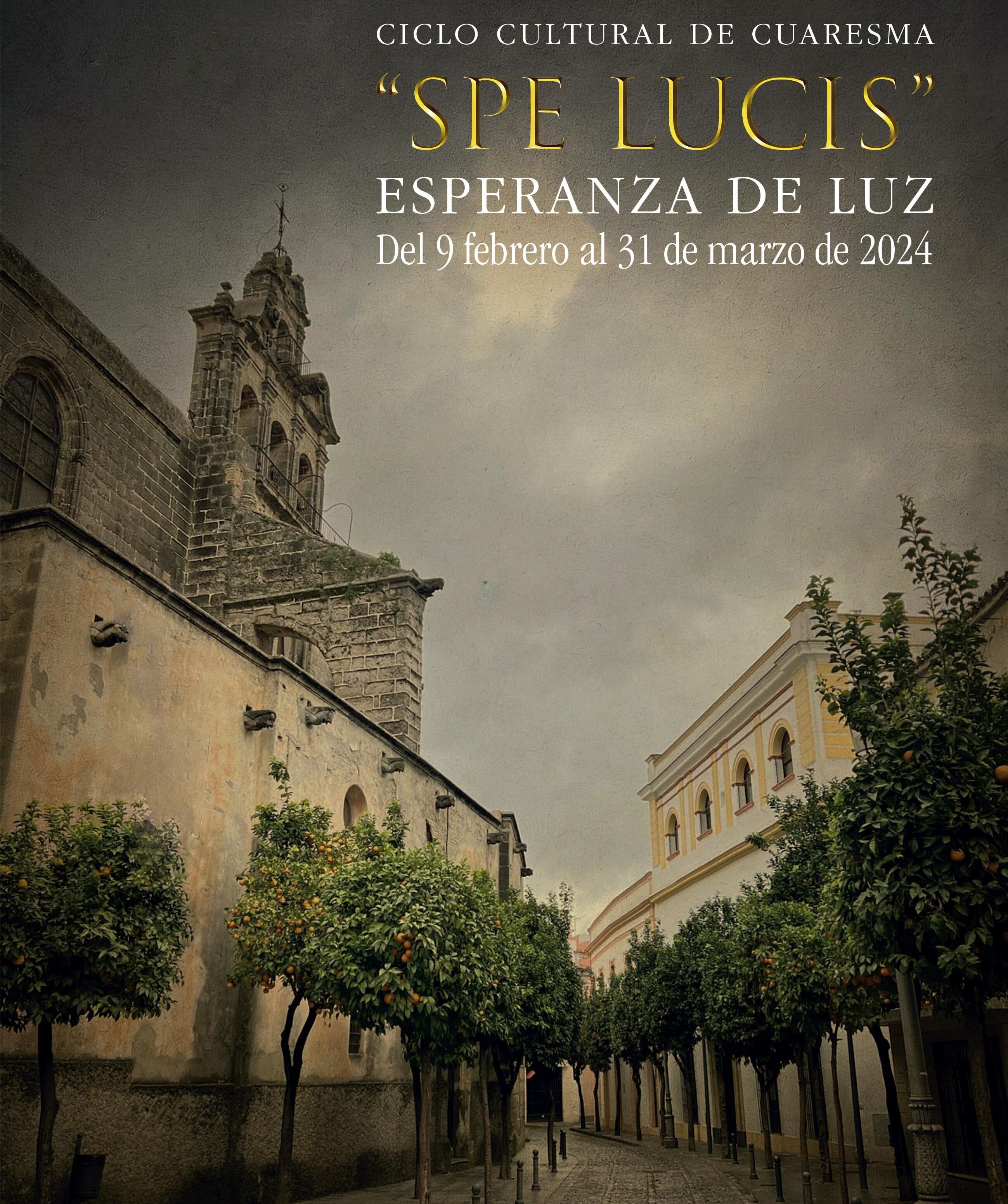 Cartel del ciclo "Spe Lucis"
