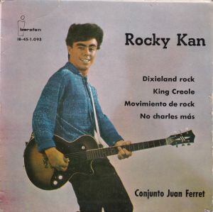 Rocky Kan, alias de José Luis Cano, que descubrió el rock trabajando en la base americana