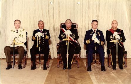 Pinochet y la Junta Militar de Gobierno