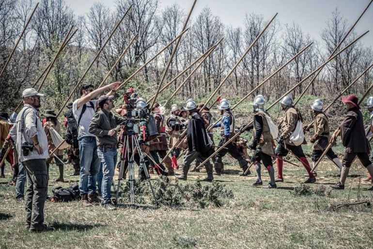 El paraje denominado de “La Praderonas” y las localidades de Martín Muñoz de Ayllón y Villacorta han sido varias de las localizaciones para este rodaje