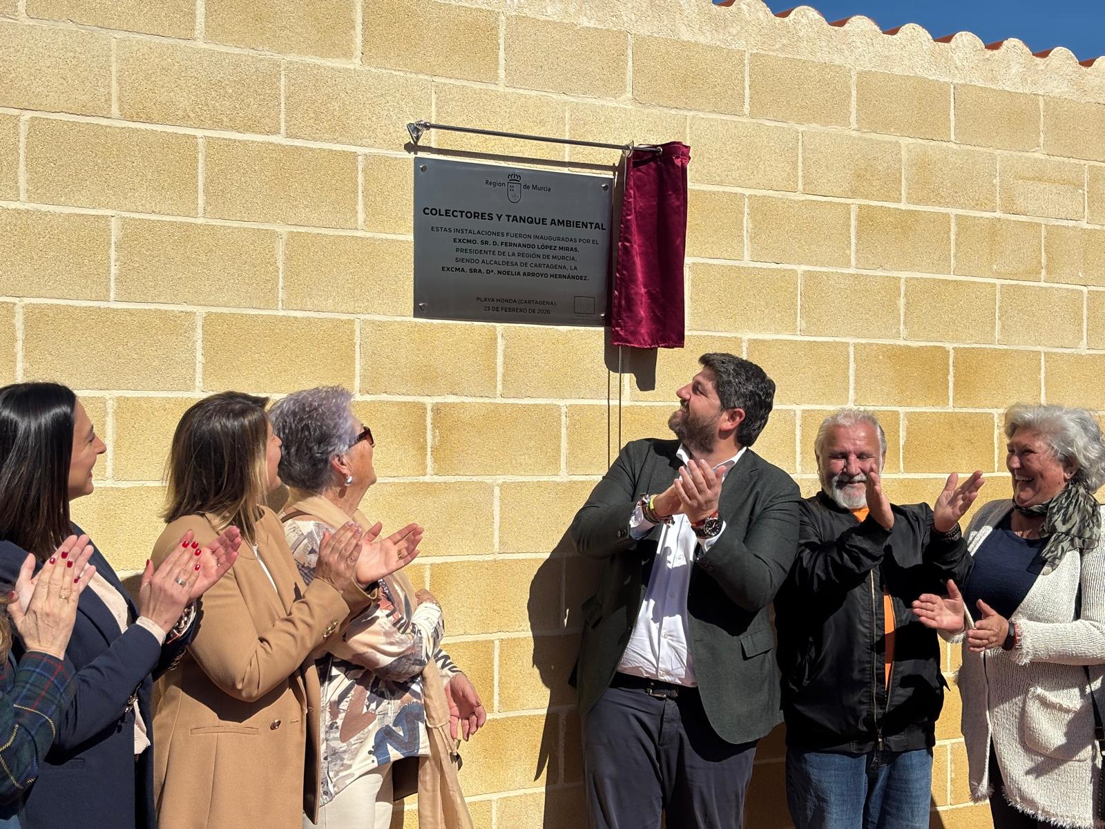 Inauguración del nuevo Tanque de Tormentas de Playa Honda