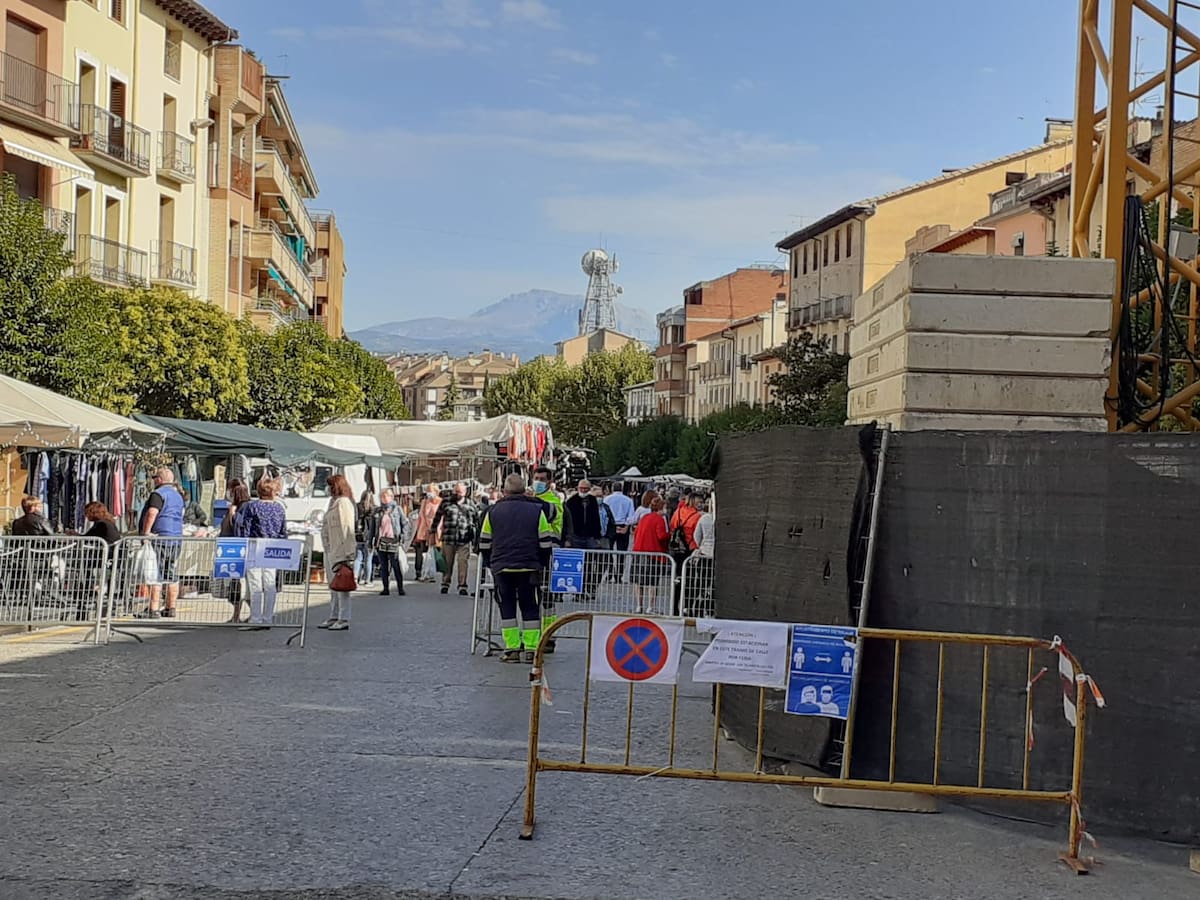 Graus celebra una feria de San Miguel marcada por la pandemia