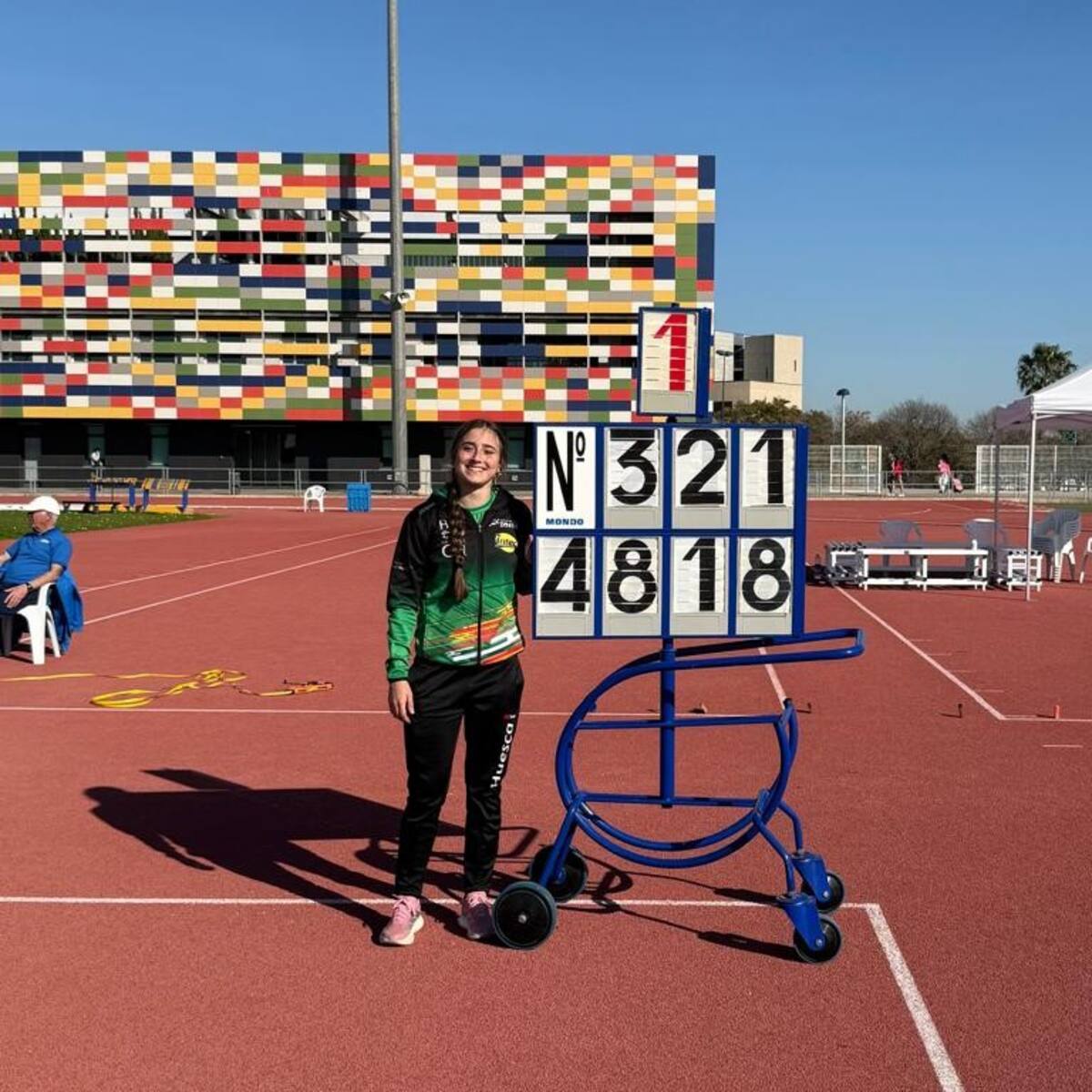 Las zoitistas María Laguarta y Belén Villarroya, oro y plata en el Nacional de Lanzamientos Largos de Invierno