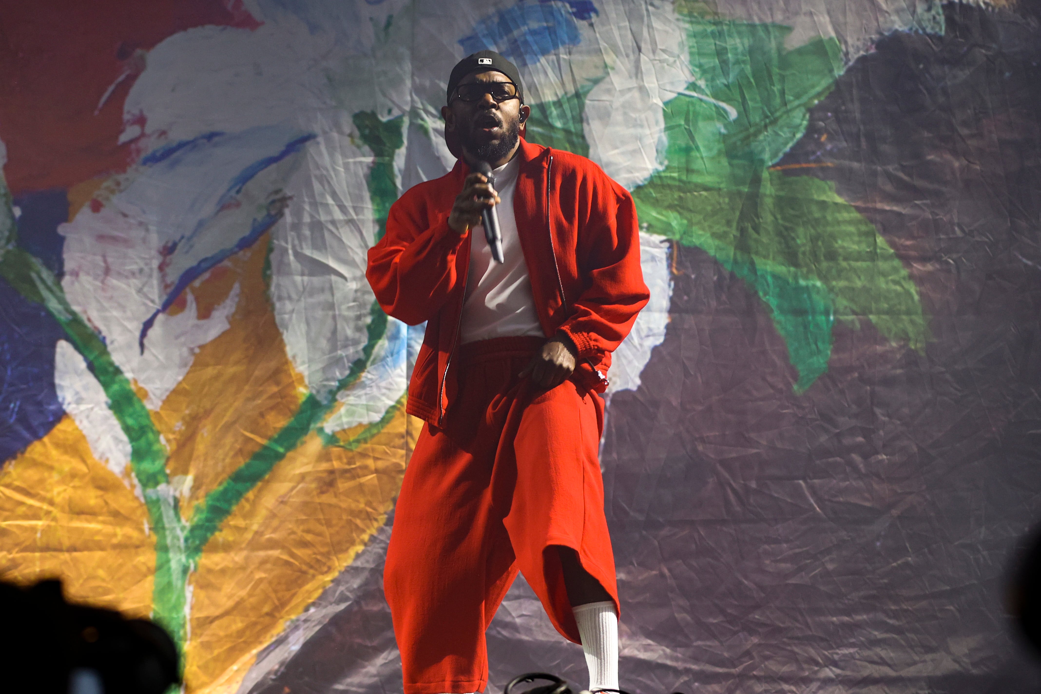 El rapero y compositor estadounidense, Kendrick Lamar, en el Festival Primavera Sound.