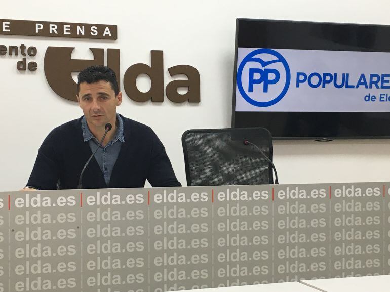 Alberto García, Portavoz Adjunto del PP Elda