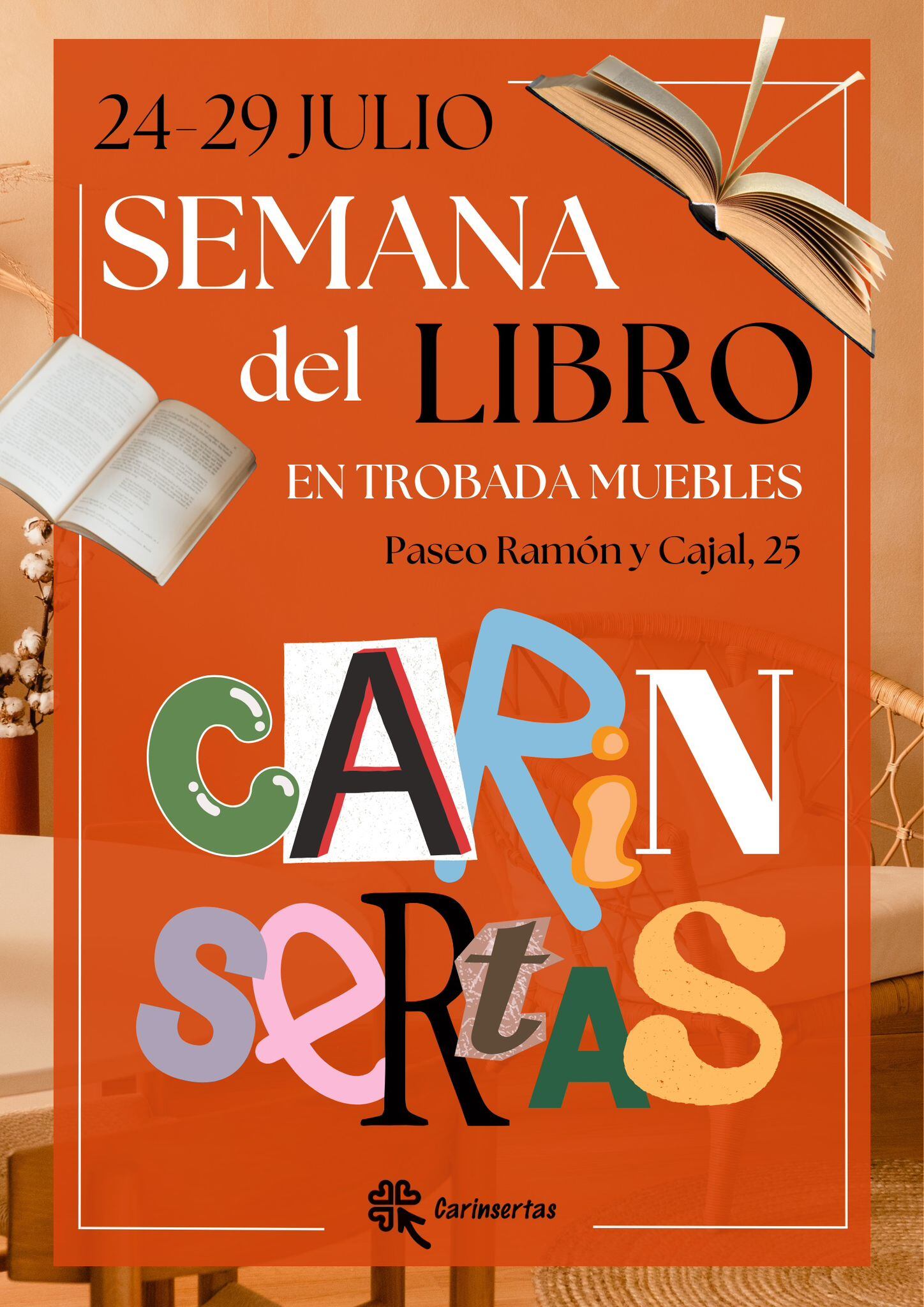 Carinsertas celebra la semana solidaria del libro