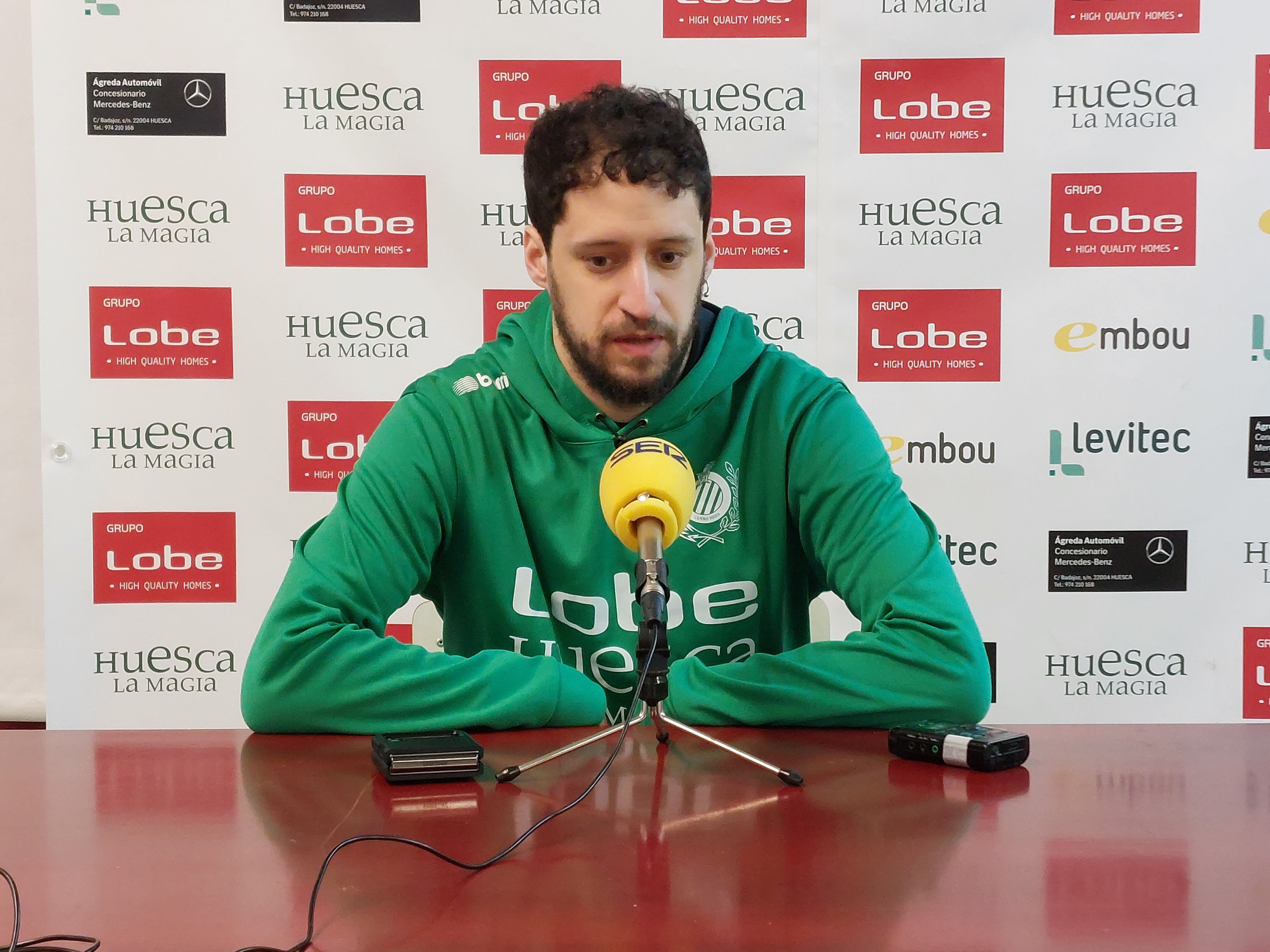 Santi Cerdán, entrenador del Lobe Huesca La Magia