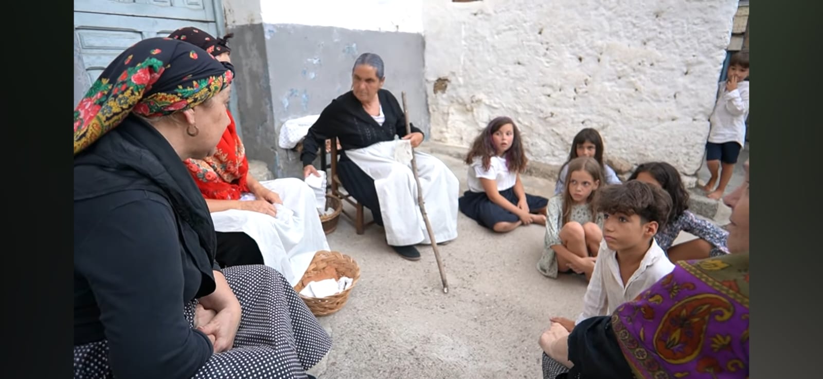 En la película han colaborado personas de todas las edades